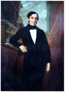 ドンラファエルガルメンディアルコの肖像 作： Raymond Auguste Quinsac Monvoisin